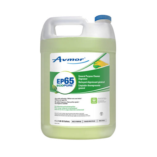 Chemical Degreaser HD Avmor EP65 4L Unicell Chilliwack Vacuums, Cleaning, and Janitorial Supplies