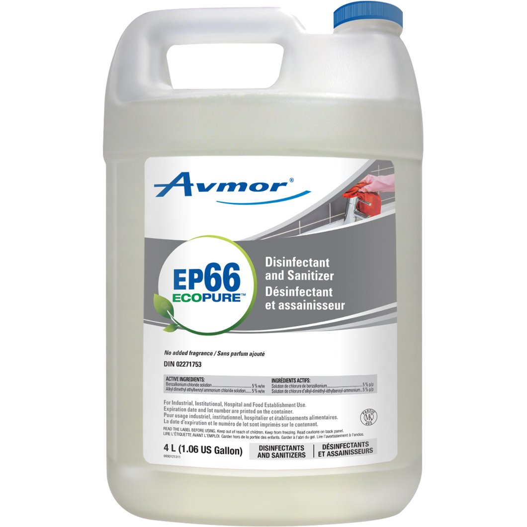 Avmor EP66 - Disinfectant & Sanitizer for Hospitals, Schools, Food Establishments etc.., Recommended for COVID-19.