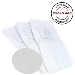 VACUUM BAG, 3+1 PK CYCLO VAC E100 O/S TYPE 4 HEPA TYPE