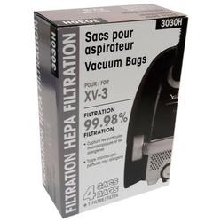 VACUUM BAG, 4+1PK JOHNNY VAC XV3 HEPA TYPE