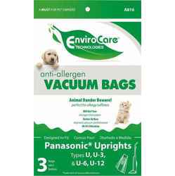 VACUUM BAG, 3 PK PANASONIC TYPE 