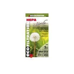 VACUUM BAG. 3 PK SHOP VAC 10 TO 14 GALLON HEPA TYPE