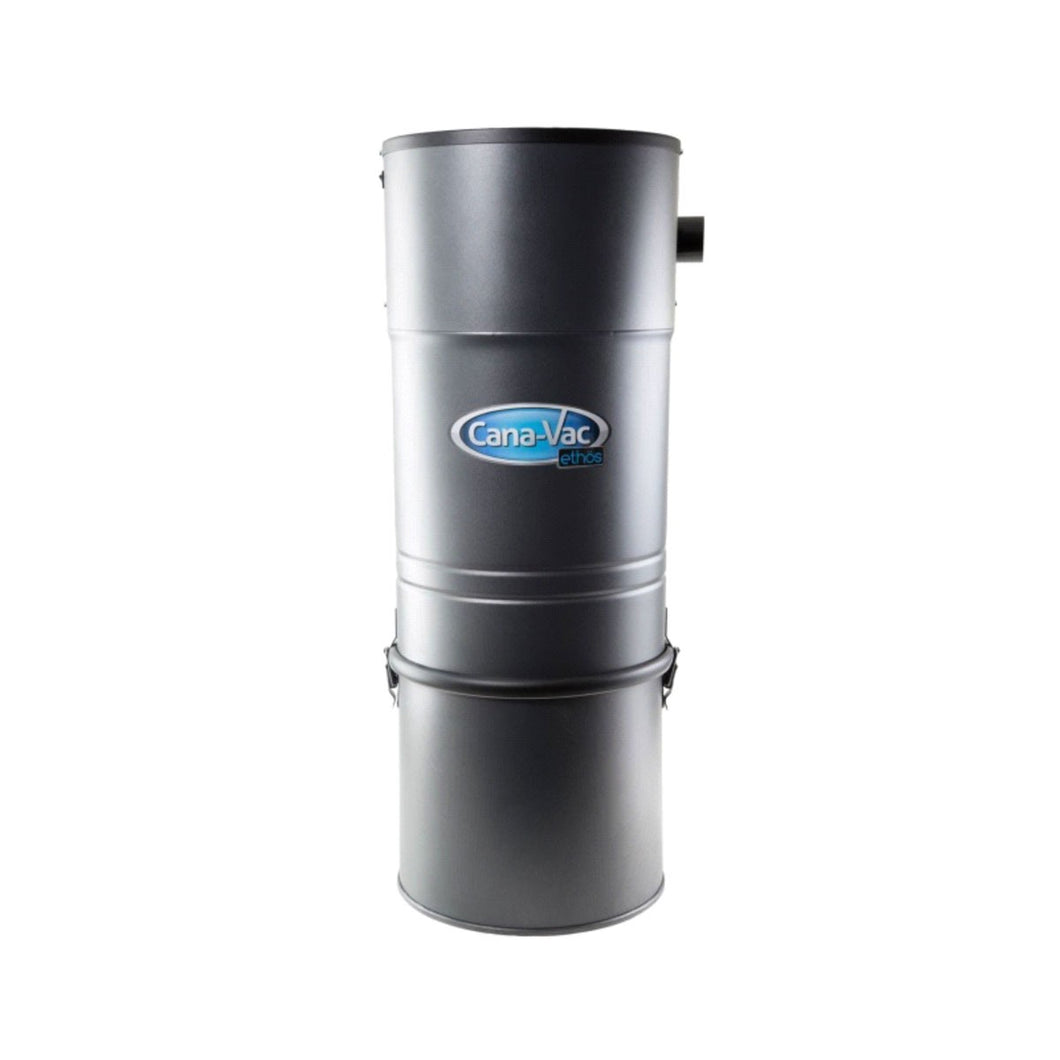 Central Vacuum - Canavac - Ethos C725 - 700 Airwatts - 5 gal (19 L) Tank Capacity - Wall Mount Bracket - Microtex Filter - HEPA Bag