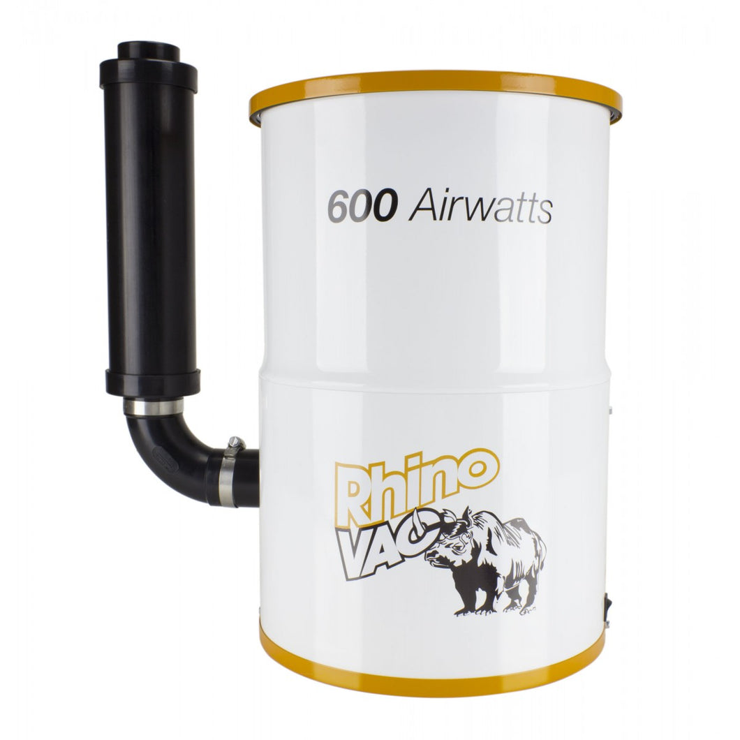 Compact Central Vacuum from RhinoVac 600 Airwatts
