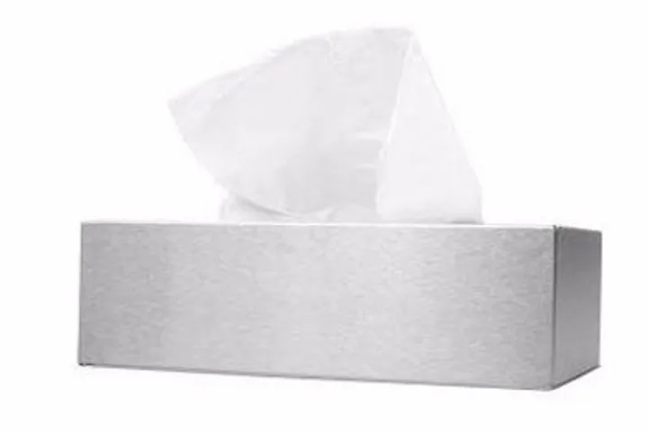 Facial Tissue 2 ply, 8 x 8.3