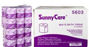 Single Roll Bath Tissue (Premium) 500 sheets, 2 ply, 96 rolls, in case