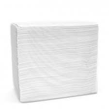 Interfold Napkin 6.5 X 8.25 White, 2 ply, 500/pack, 12pack/cs
